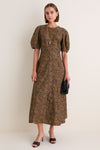 Leo Floral Midnight Bettina Maxi Dress
