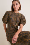 Leo Floral Midnight Bettina Maxi Dress