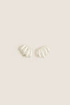 High Polish Silver Monroe Earrings