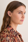 High Polish Gold Large Icon Hoops