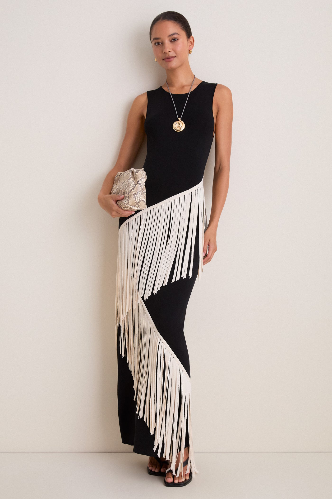 High Polish Gold Nico Mirror Rope Necklace