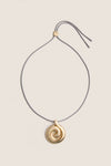 High Polish Gold Nico Mirror Rope Necklace