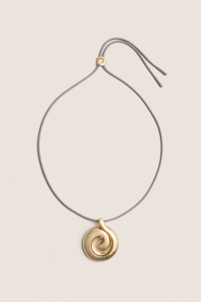 High Polish Gold Nico Mirror Rope Necklace