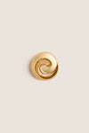 High Polish Gold Renzo Brooch