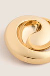High Polish Gold Renzo Brooch