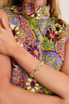 High Polish Gold Nico Bracelet
