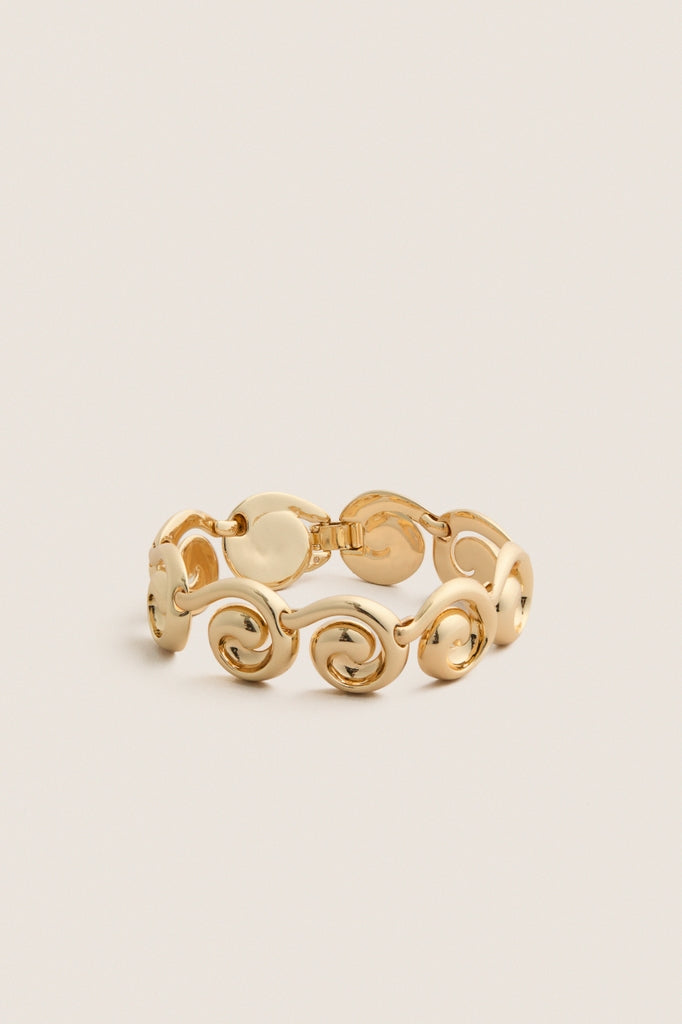 High Polish Gold Nico Bracelet