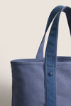Large Cornflower Heritage Canvas Tote