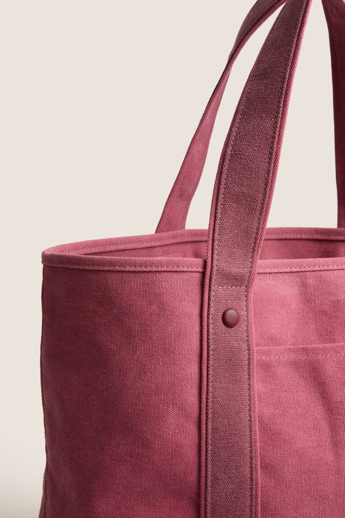 Large Brick Heritage Canvas Tote