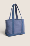 Small Cornflower Heritage Canvas Tote