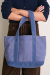 Small Cornflower Heritage Canvas Tote