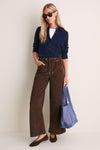 Small Cornflower Heritage Canvas Tote