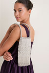 Silver Beaded Josephine Mini Bag