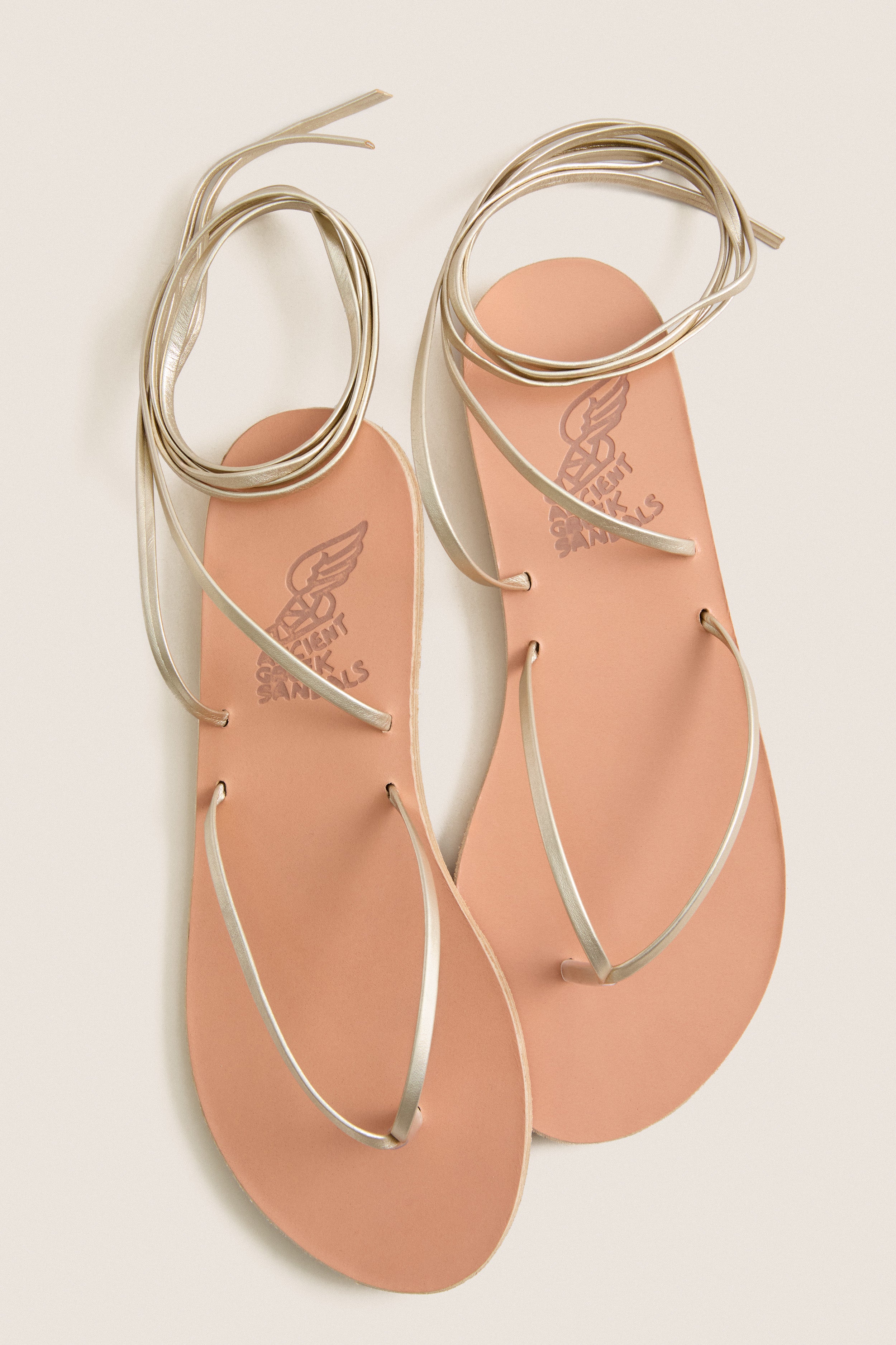 Platinum Wrap Celia Sandals