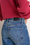 Artisan Lexi Mid Rise Bowed Straight