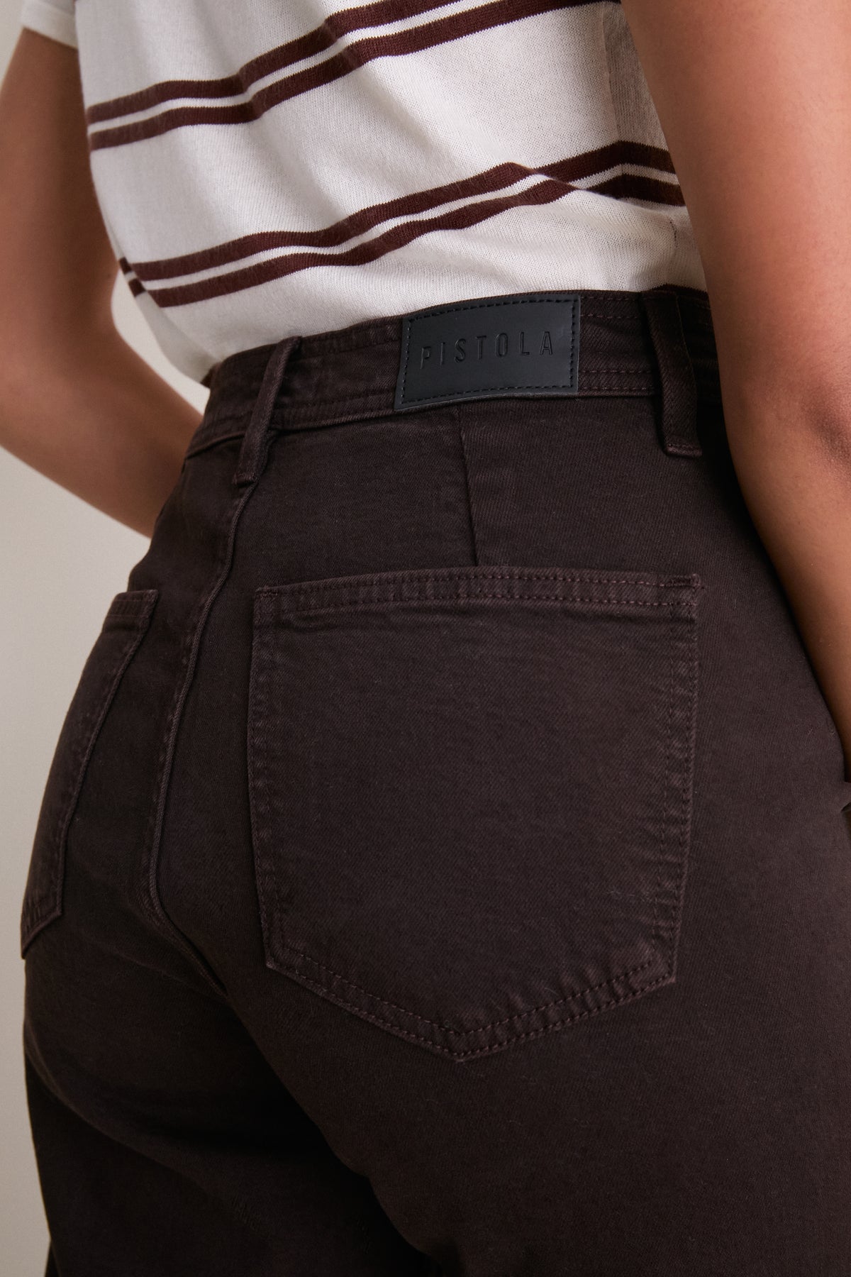 Mocha Penny High Rise Wide Leg