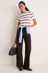 Mocha Penny High Rise Wide Leg