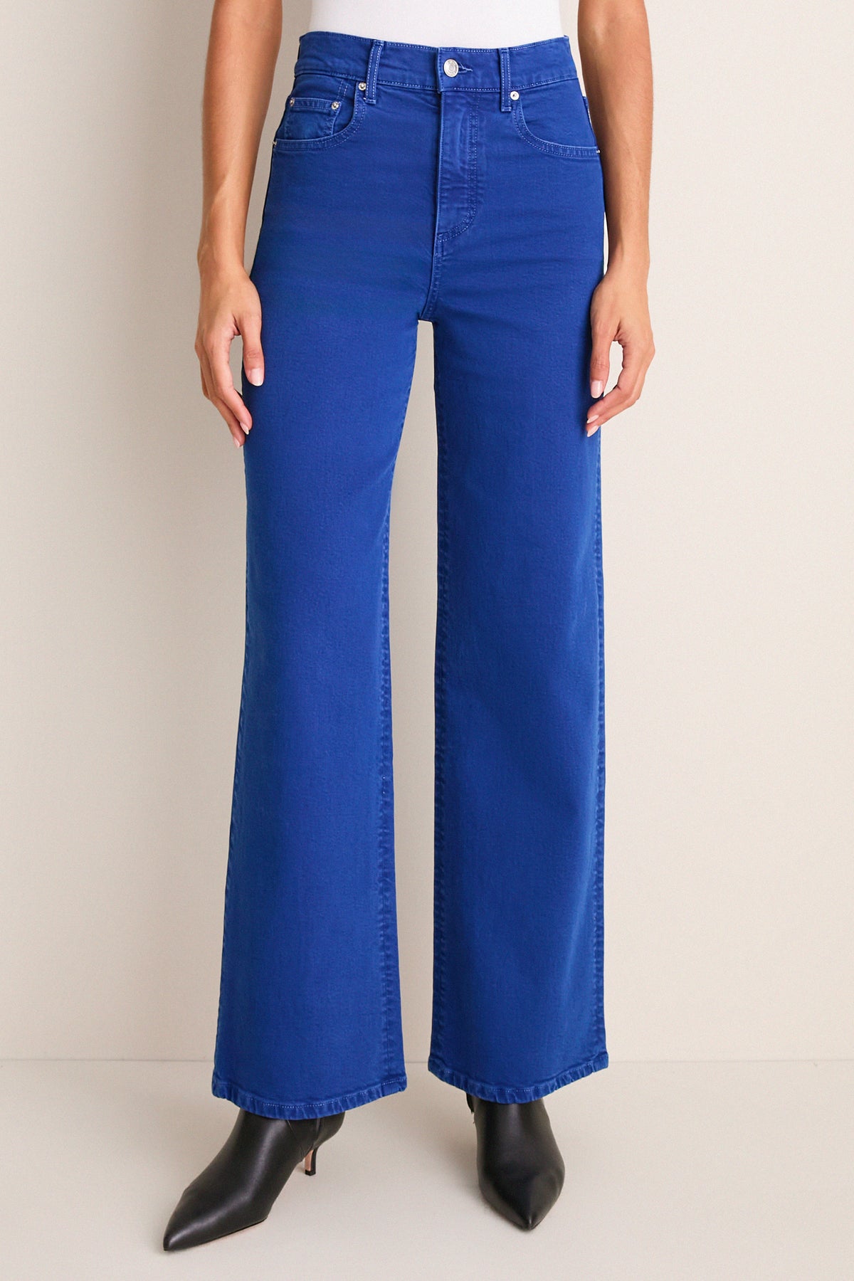 Cobalt High Rise Column Jean