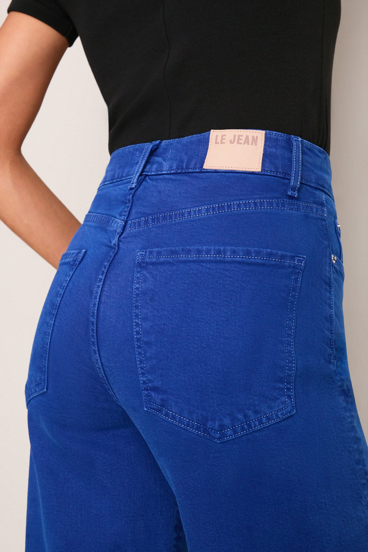 Cobalt High Rise Column Jean