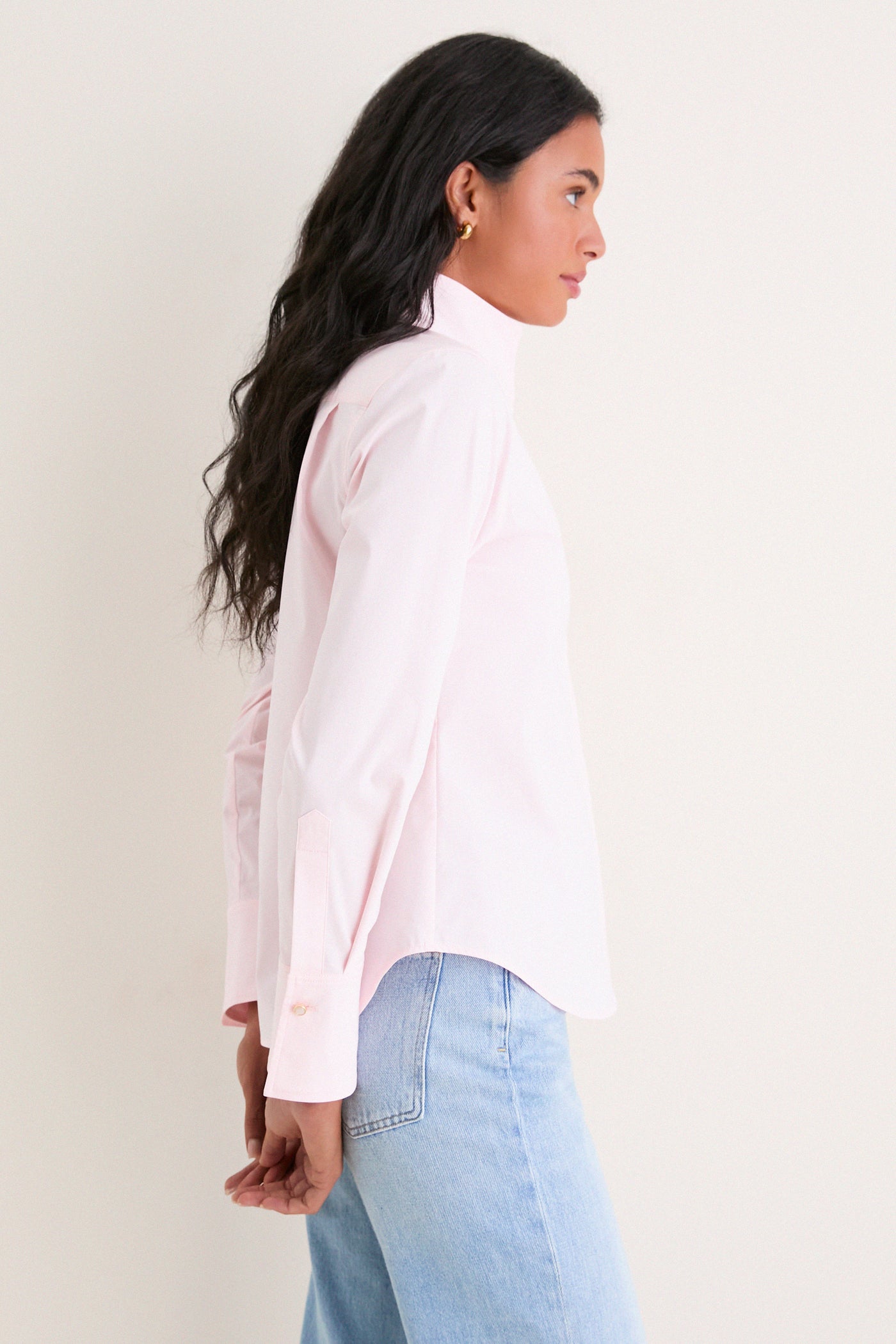 Light Pink Bessette Button Down