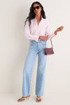 Light Pink Bessette Button Down