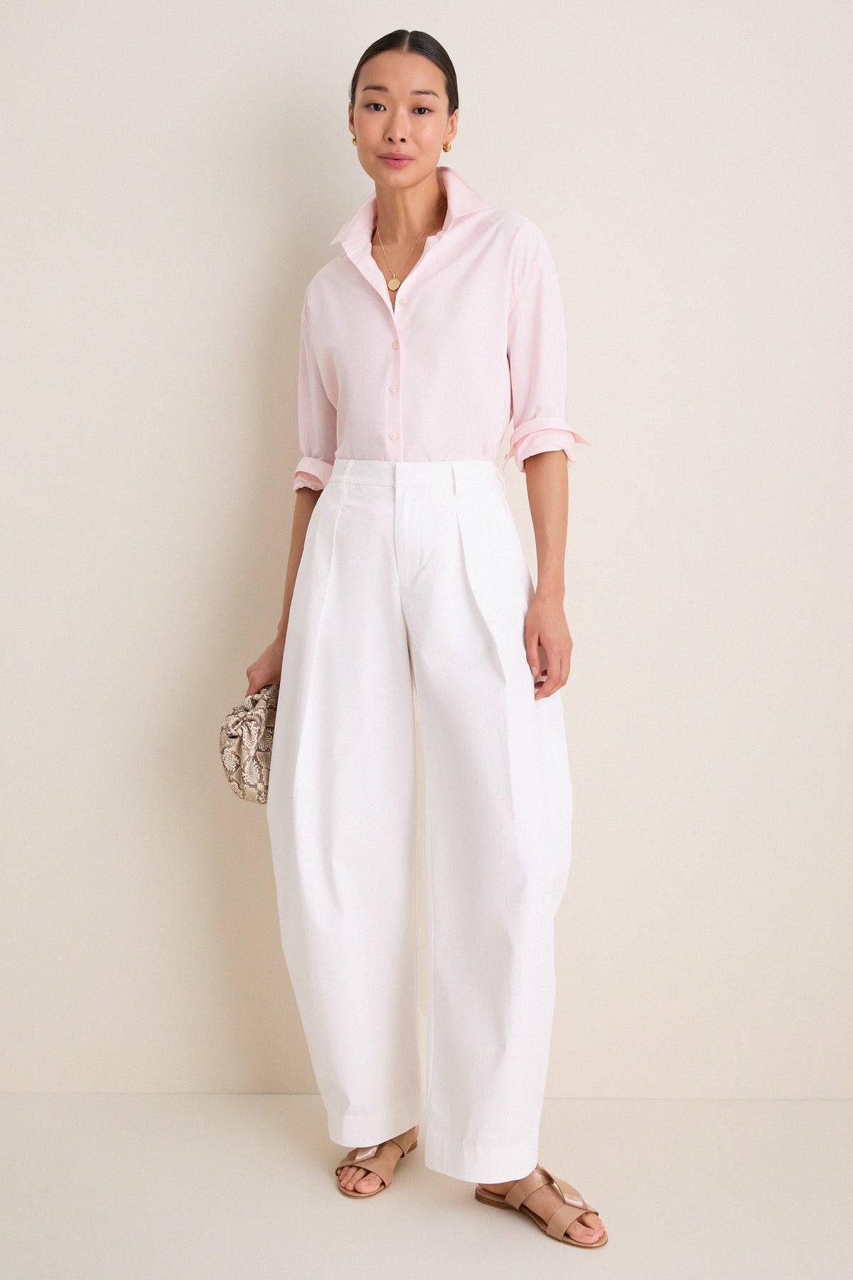 Light Pink Oxford Nadine Button Down