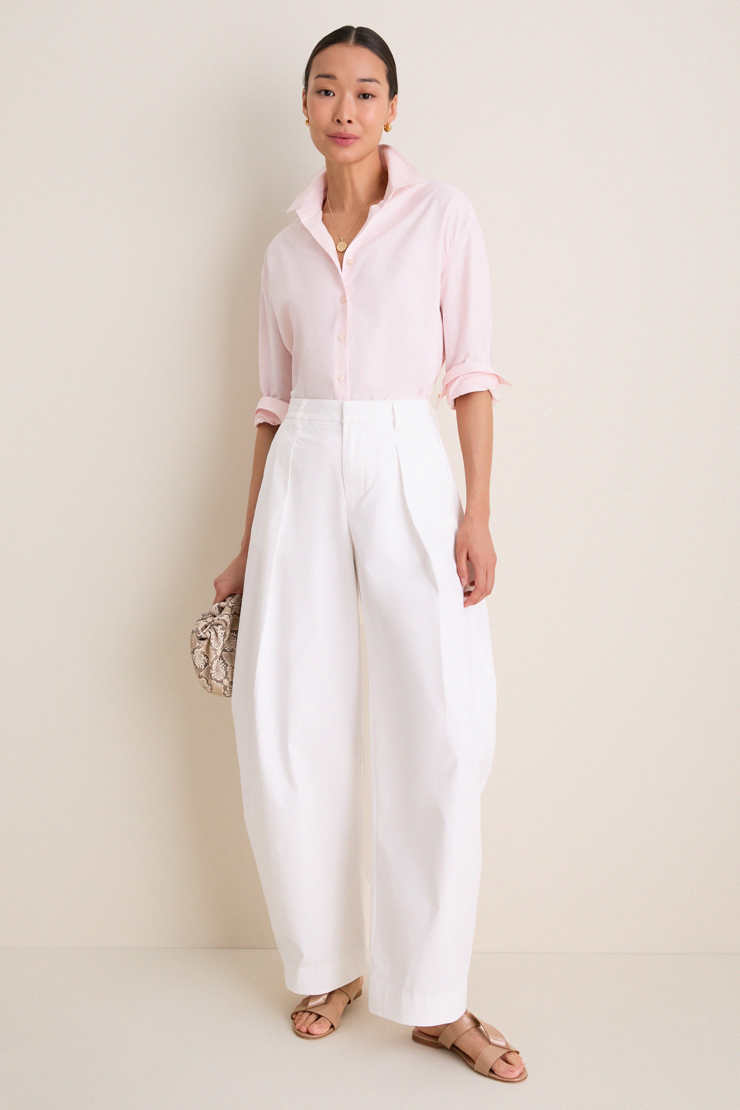 Light Pink Oxford Nadine Button Down