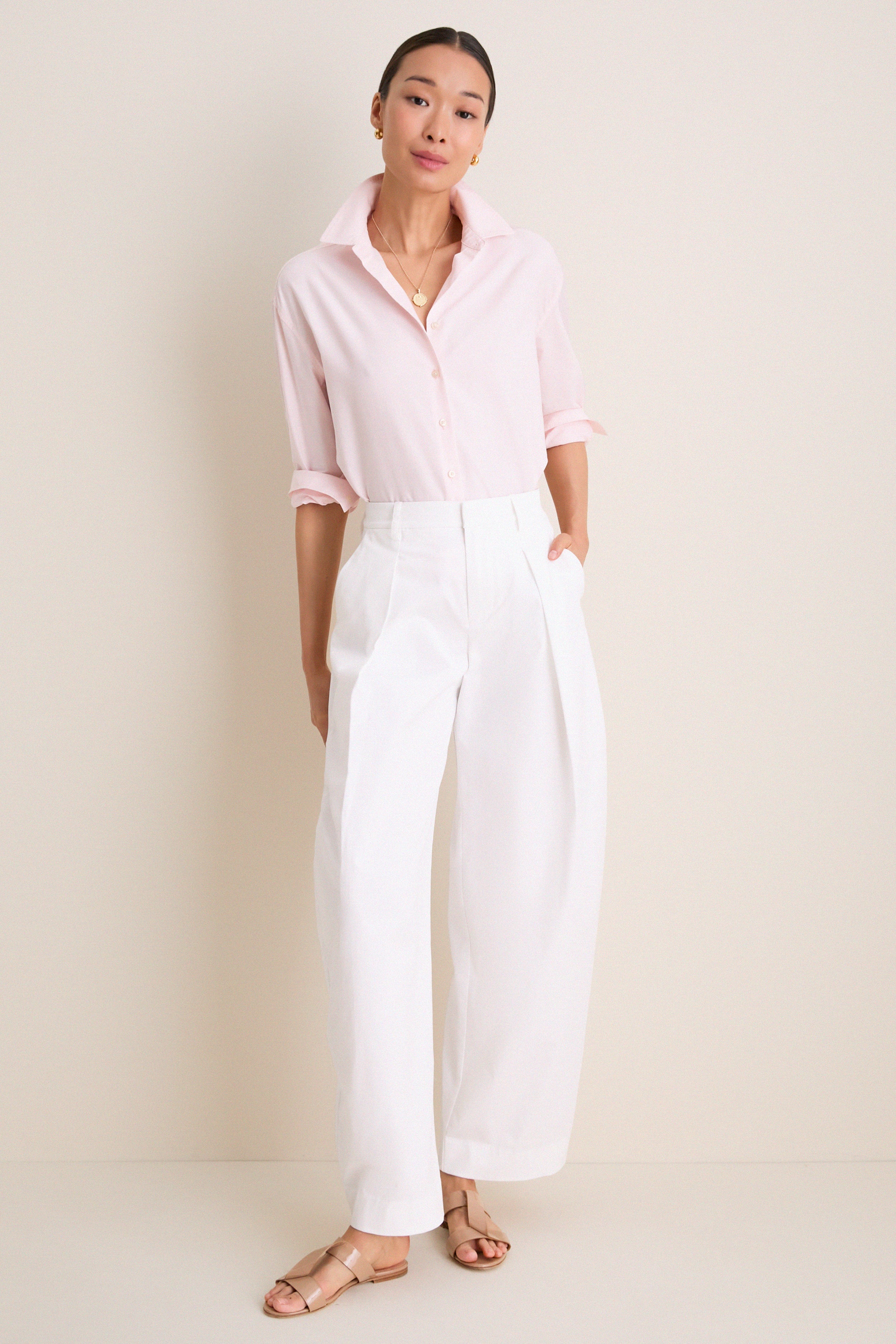 Light Pink Oxford Nadine Button Down