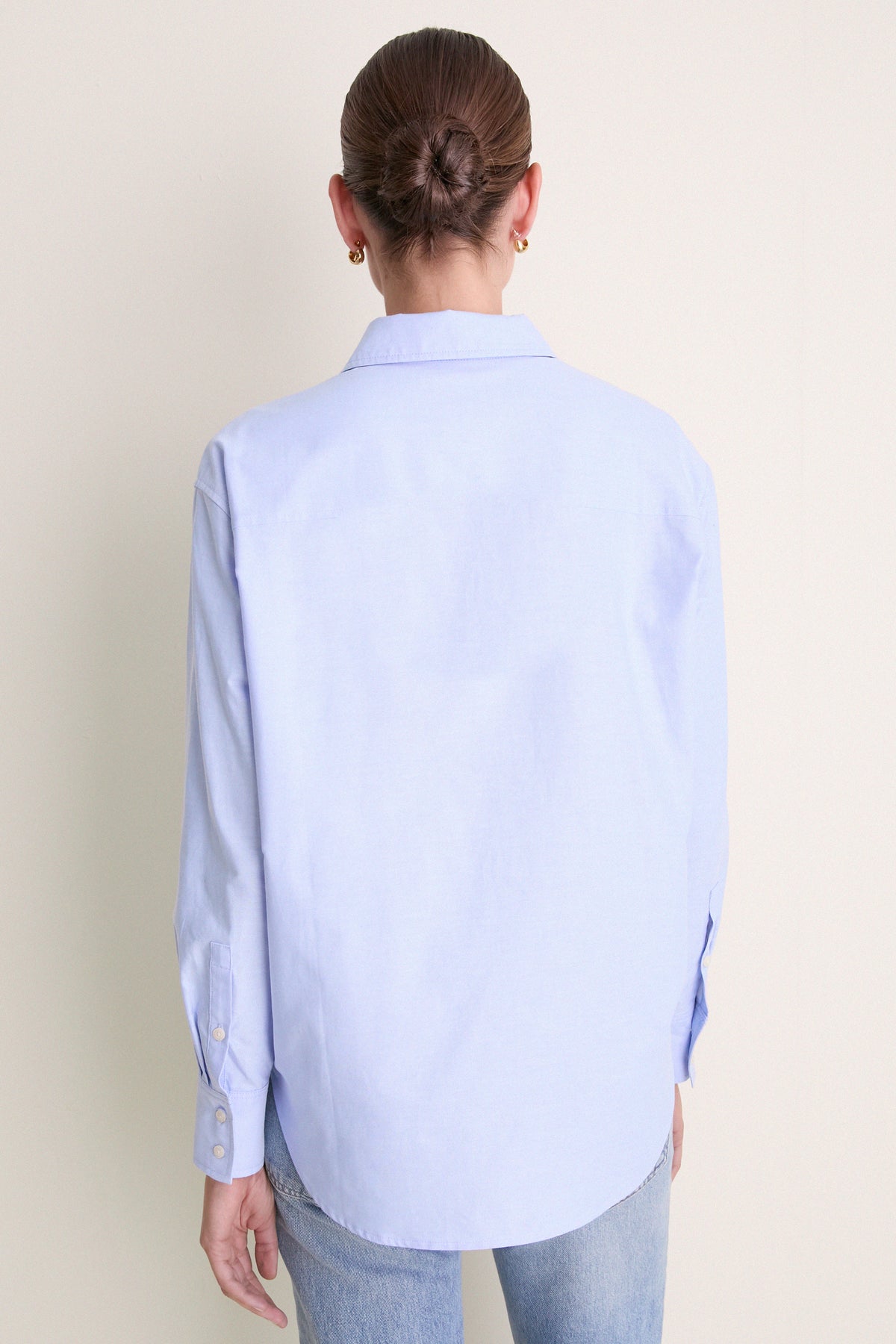 Blue Oxford Nadine Button Down