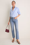 Blue Oxford Nadine Button Down