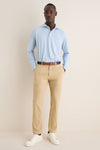 Lakeside Lyons Stripe Performance Long Sleeve Polo