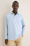 Lakeside Lyons Stripe Performance Long Sleeve Polo