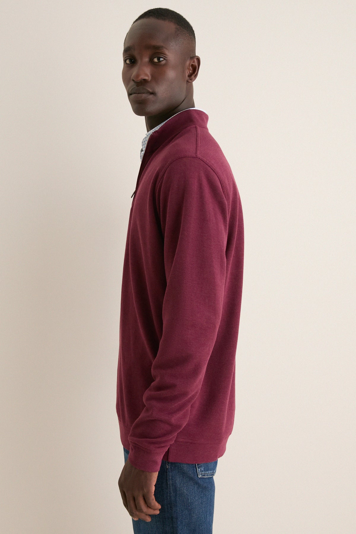 Bordeaux Crown Comfort Pullover