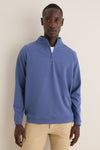 Bali Blue Cradle Pique Performance Pullover