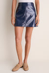 Exclusive Midnight Blue Meeghan Mini Skirt
