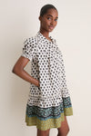 Thistle & Vine Cream Drifter Mini Dress