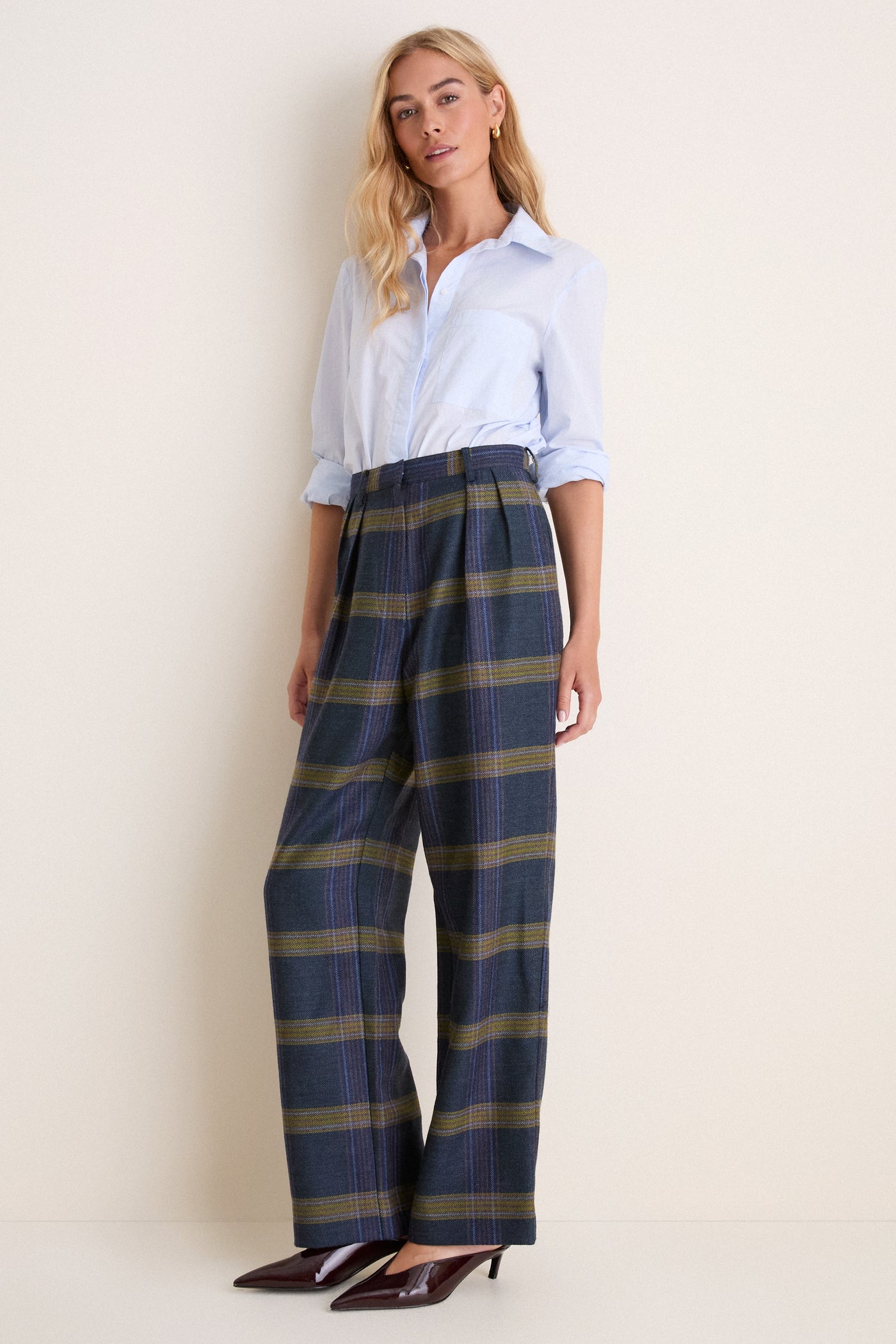 Stirling Plaid York Trouser