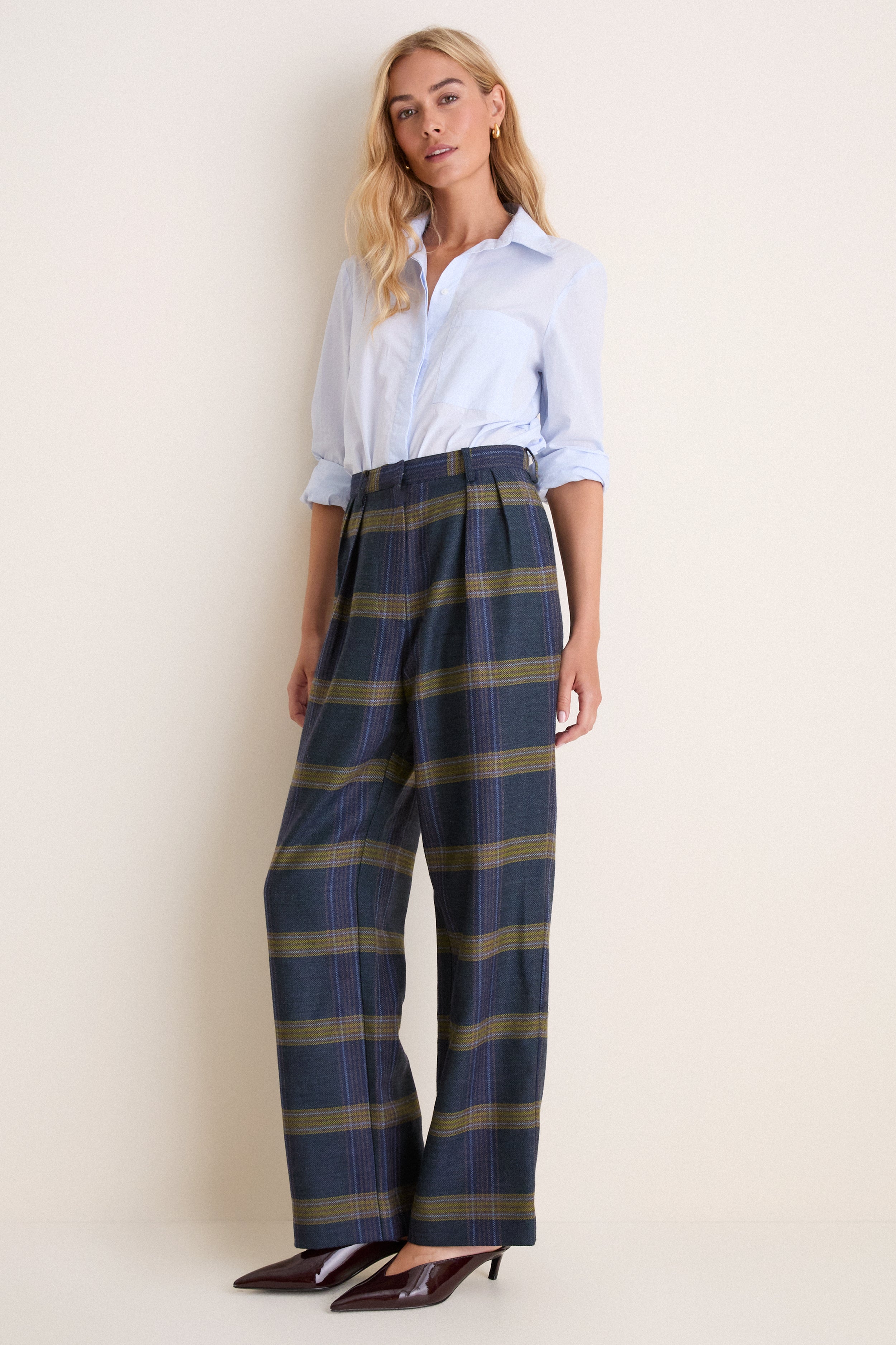 Stirling Plaid York Trouser