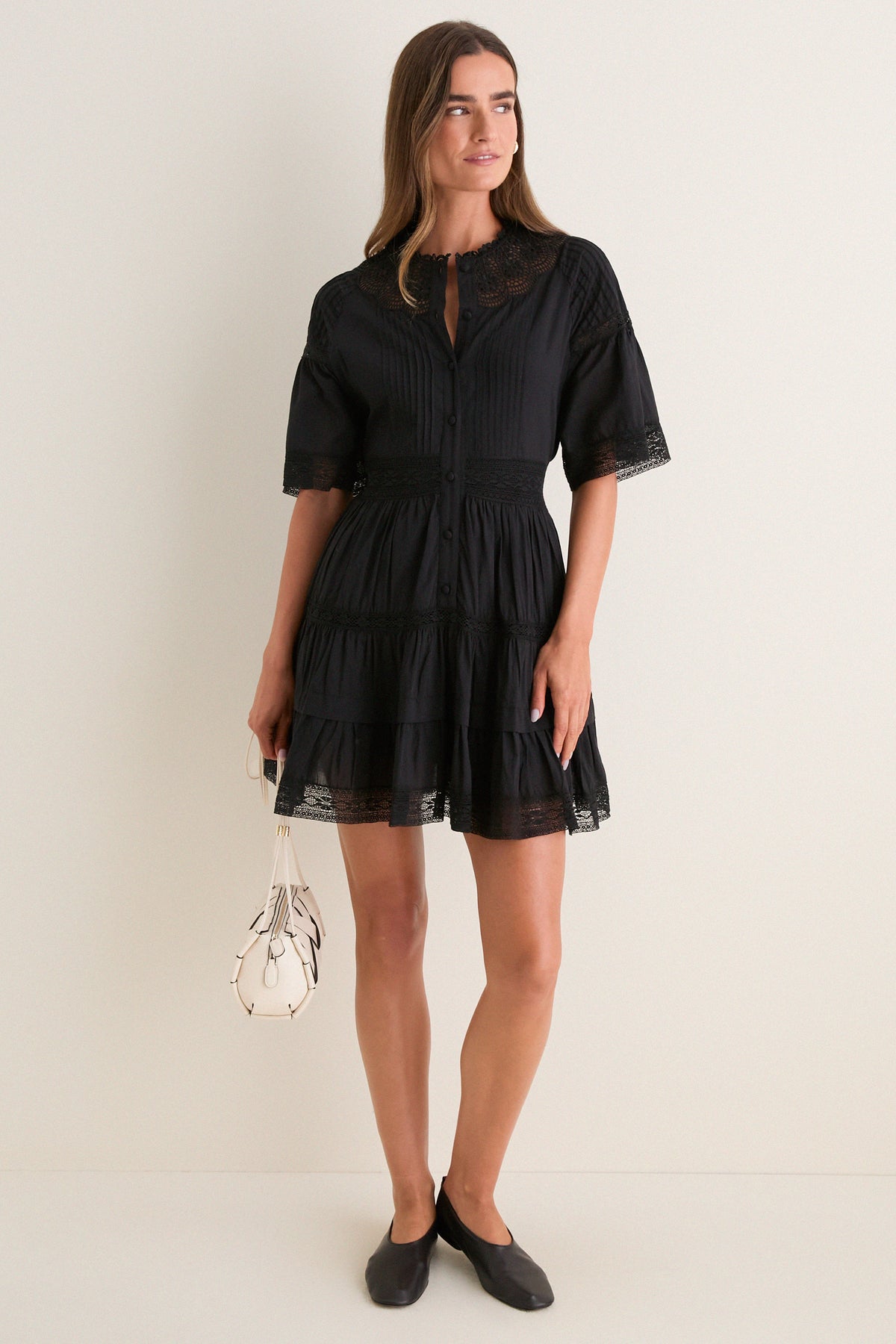 Onyx Newton Dress