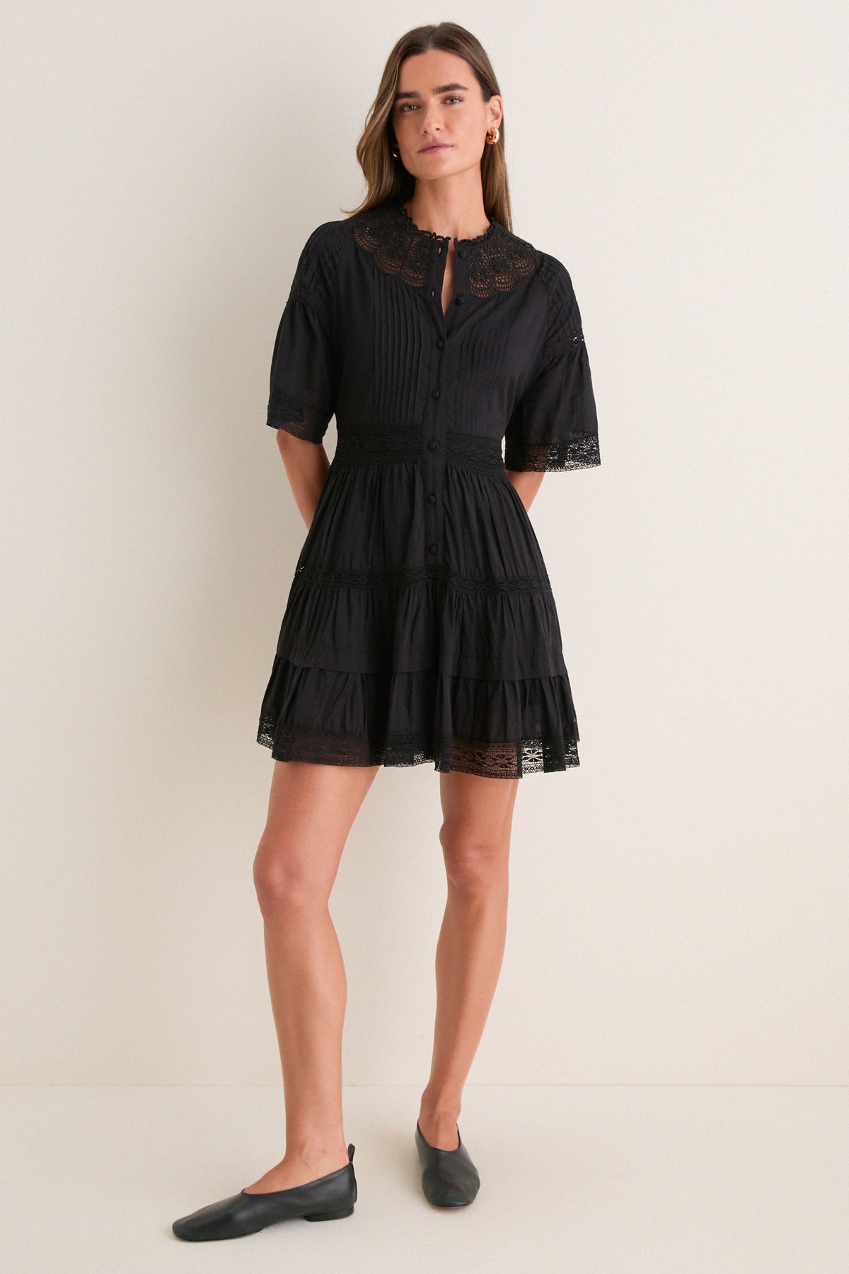 Onyx Newton Dress