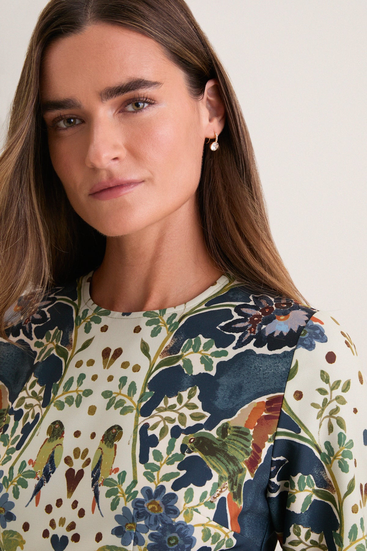 Navy Birds of a Feather Townes Dress
