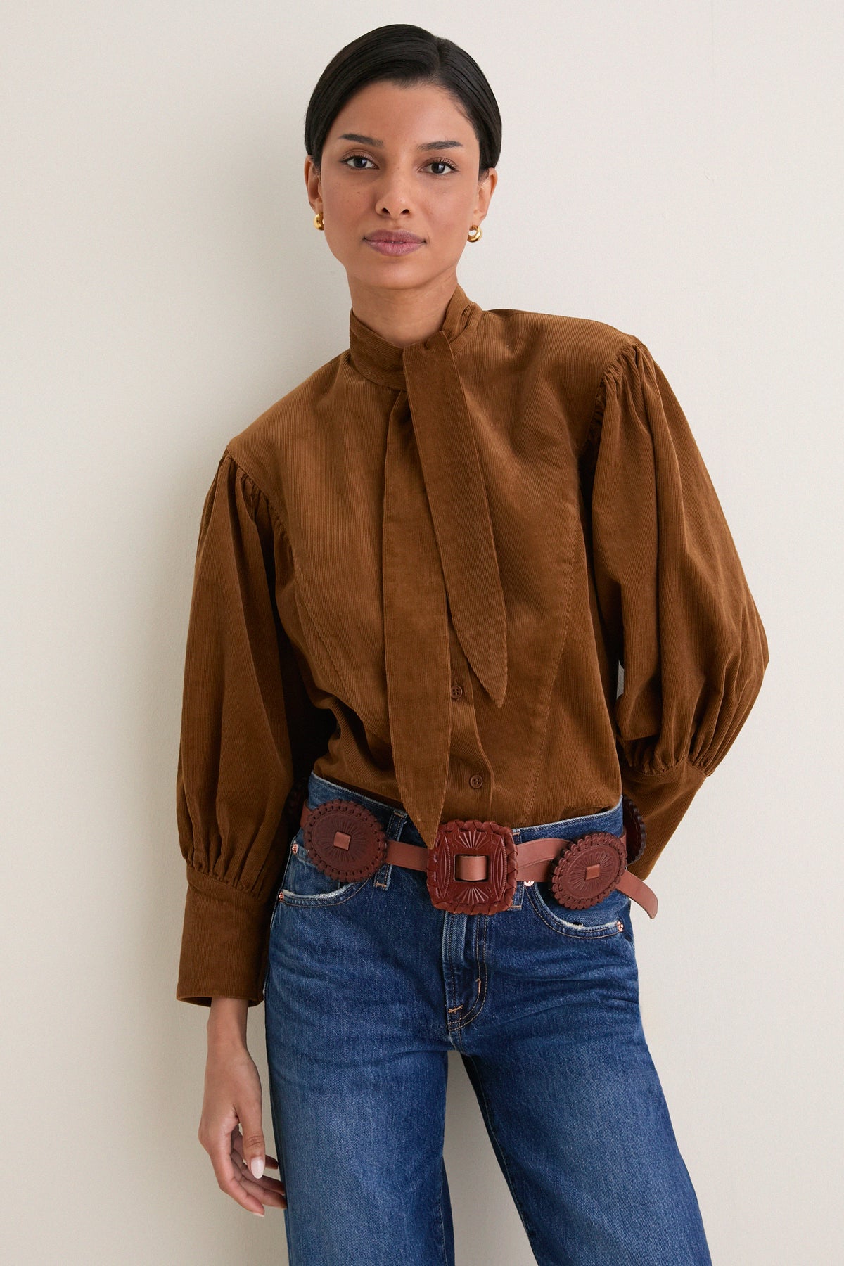 Khaki Brown Odessa Shirt