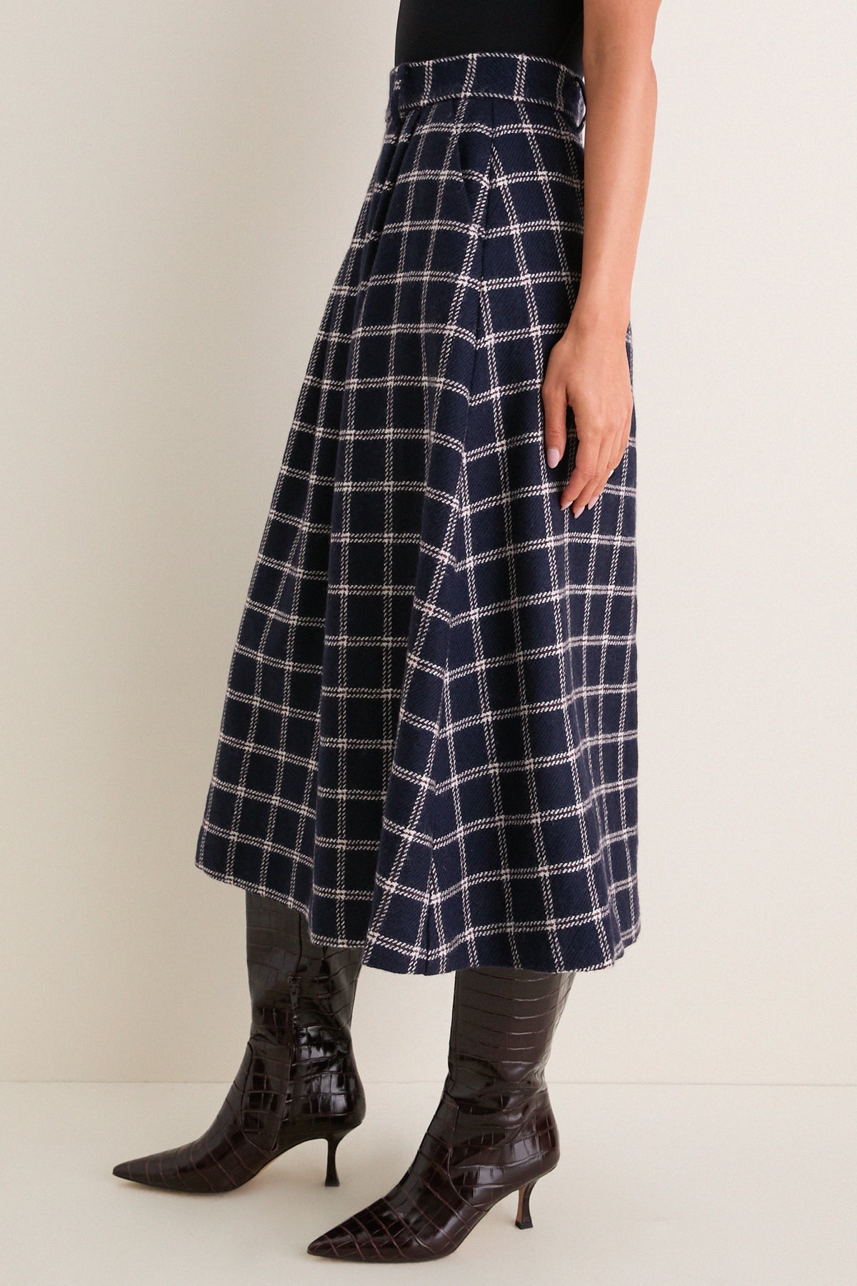 St Andrews Check Queenby Skirt