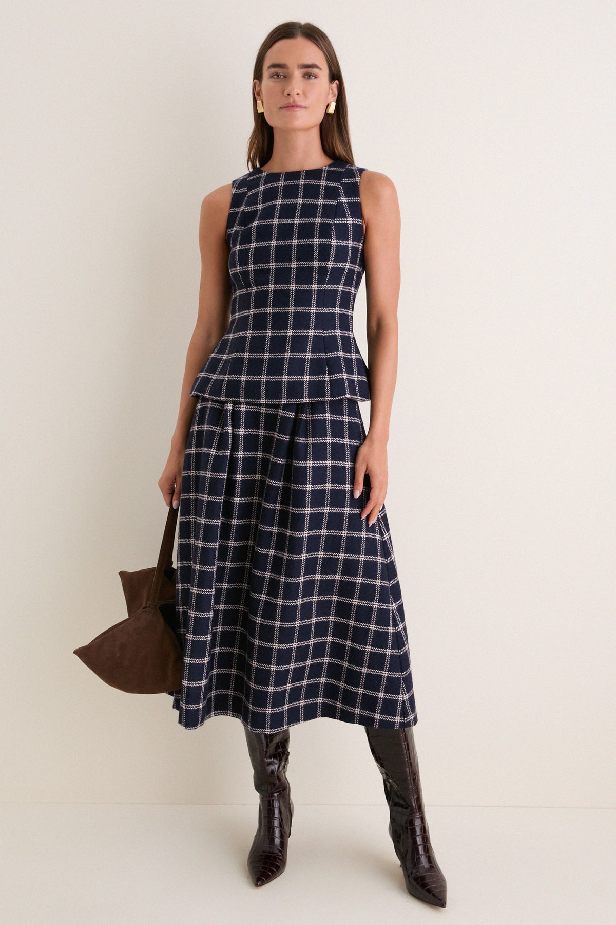 St Andrews Check Queenby Skirt