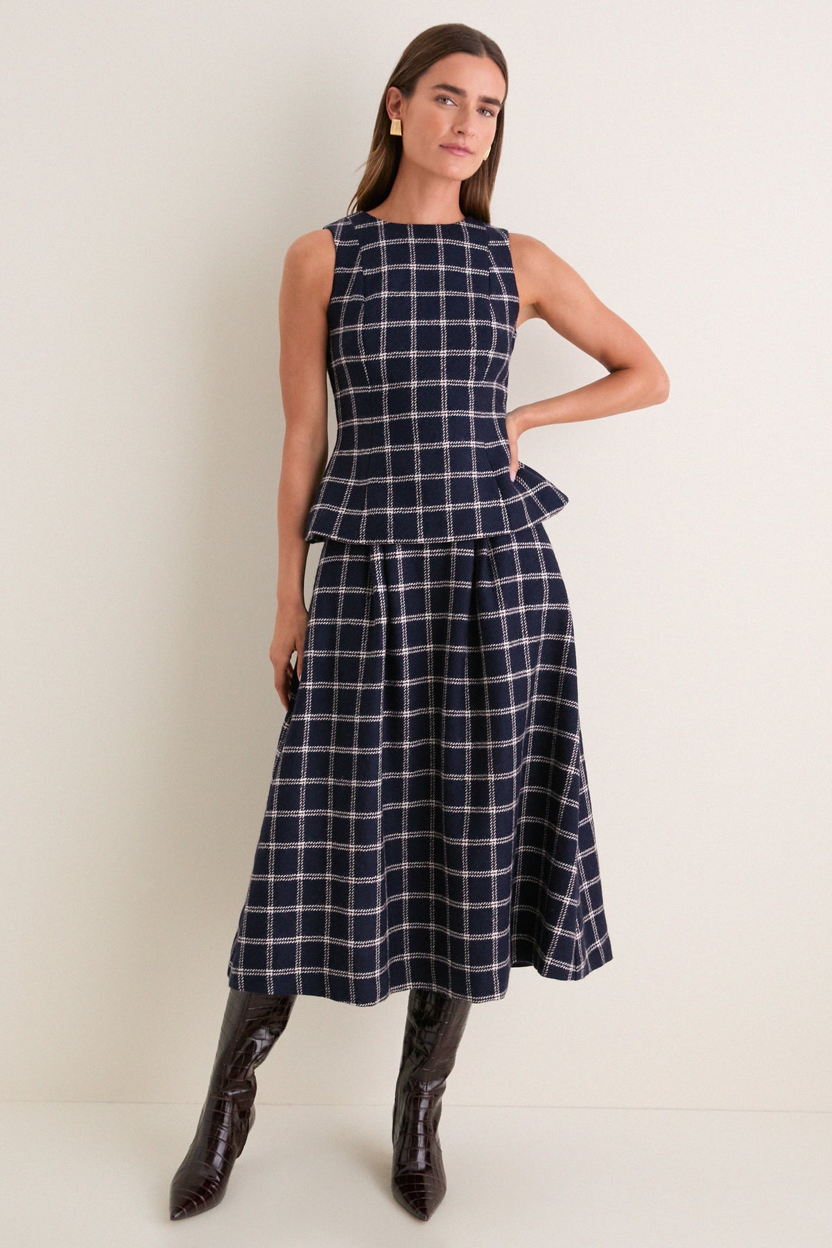 St Andrews Check Queenby Skirt