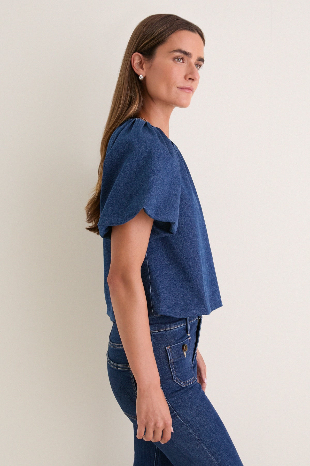 Blue Ridge Denim Mika Top