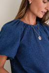 Blue Ridge Denim Mika Top
