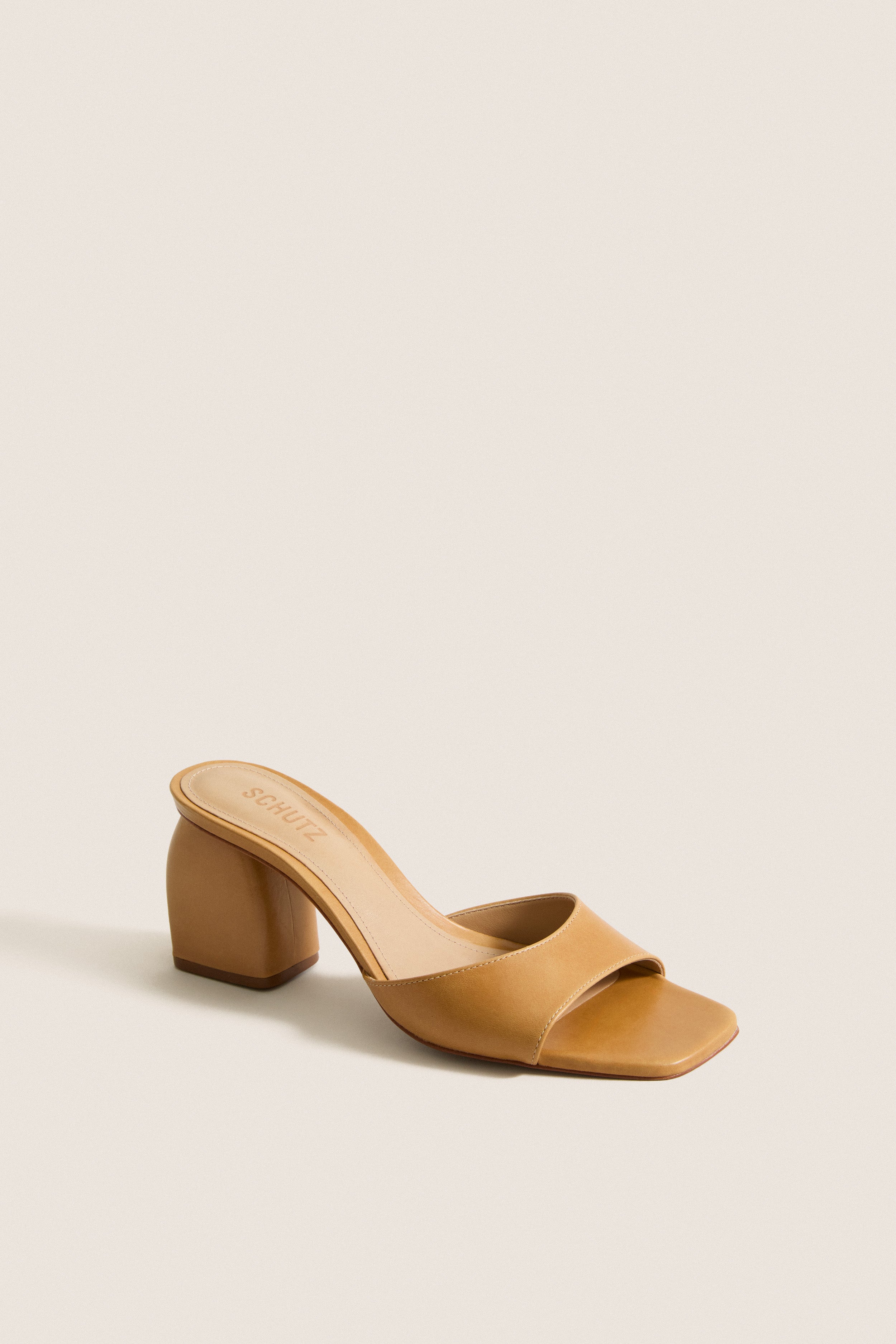 Light Wood Leena Heels | Schutz
