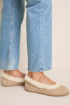 Sand Zora Ballet Flats
