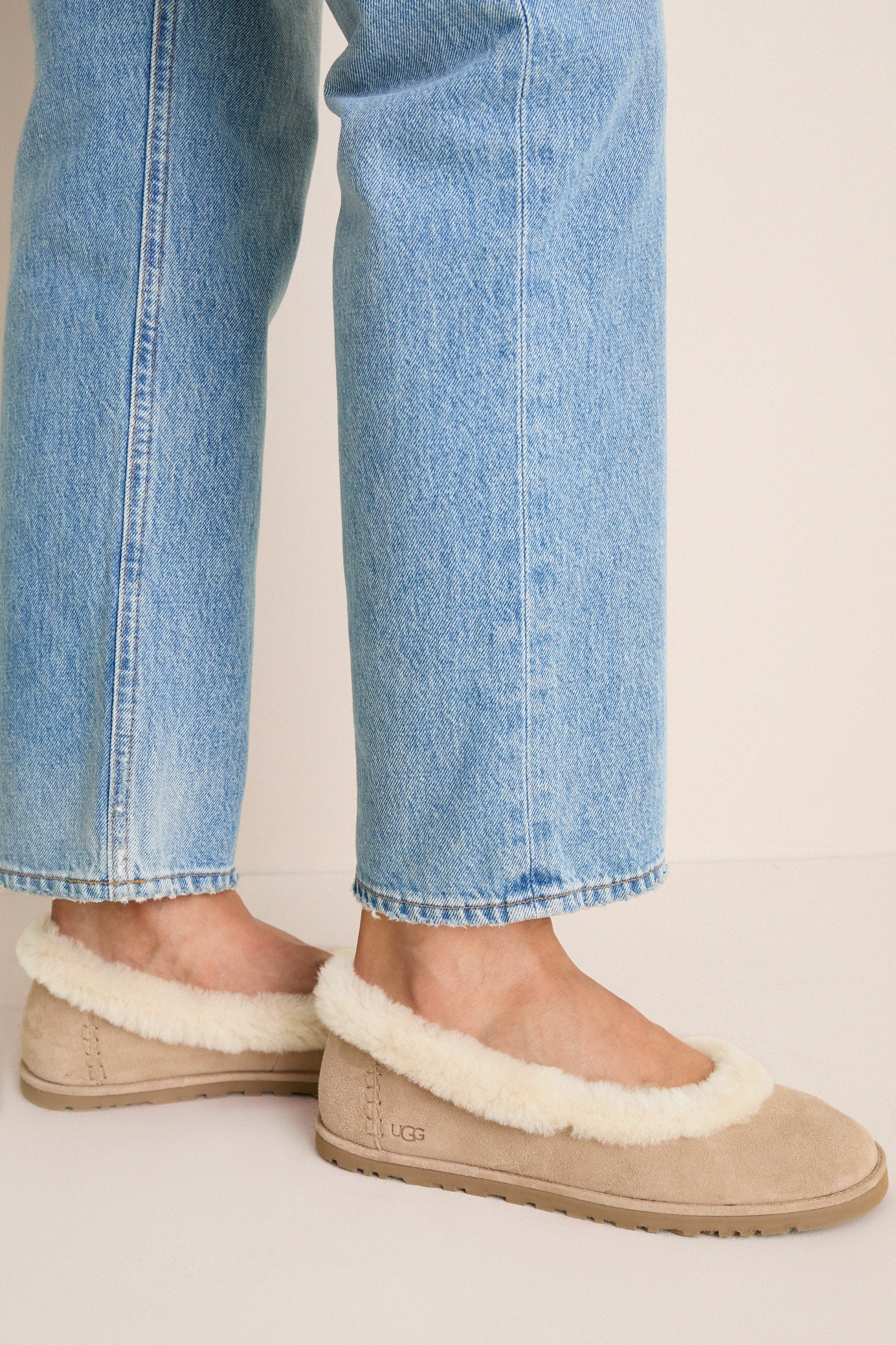 Sand Zora Ballet Flats